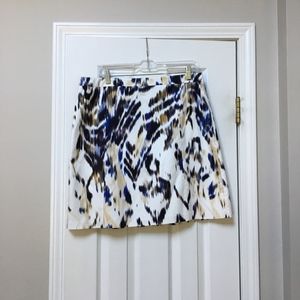 Elie Tahari Modern Mini A-line Skirt